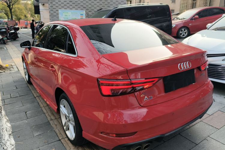 Used Audi A3 2020 Limousine 35 TFSI Fashion Edition China VI Emission Standard Rear Left 45 Deg
