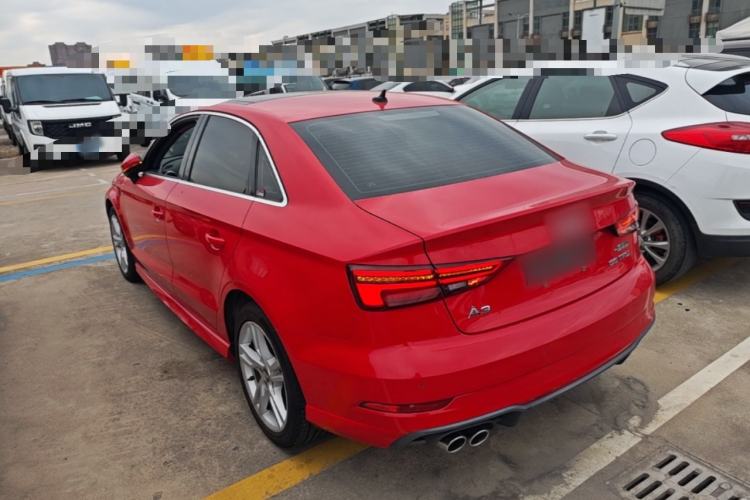 Used Audi A3 2020 Limousine 35 TFSI Fashion Edition China VI Emission Standard Rear Left 45 Deg