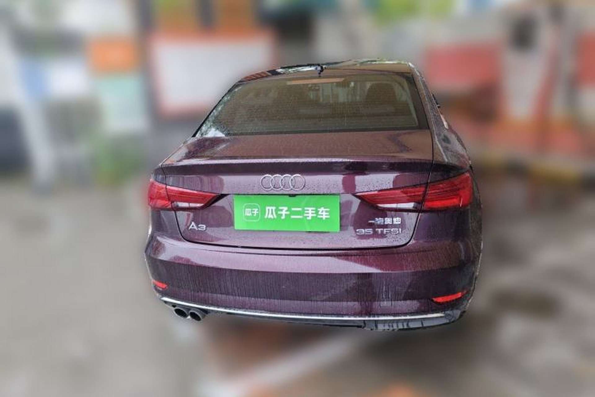 Used Audi A3 2020 Limousine 35 TFSI Style Edition China VI Emission Standard Rear