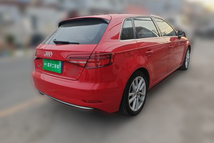 Used Audi A3 2020 Sportback 35 TFSI Ambition China VI Rear Right 45 Deg