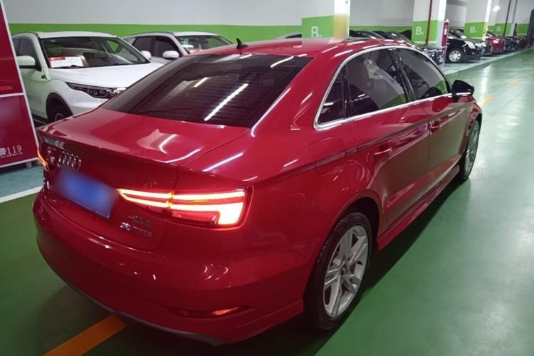 Used Audi A3 2020 Limousine 35 TFSI Fashion Edition China VI Emission Standard Rear Right 45 Deg