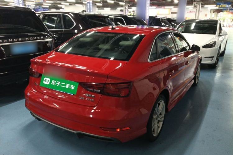 Used Audi A3 2020 Limousine 35 TFSI Fashion Edition China VI Emission Standard Rear Right 45 Deg