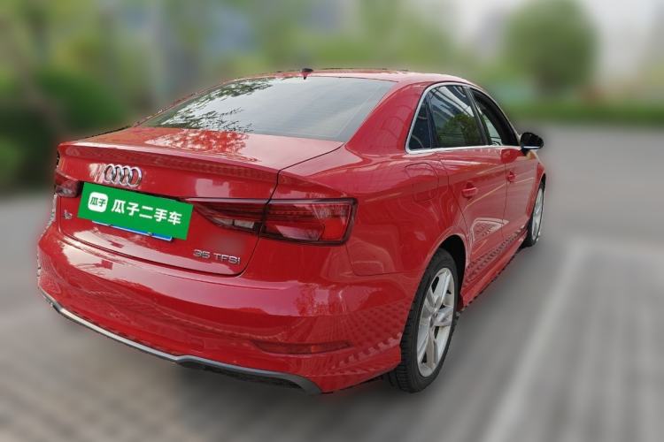 Used Audi A3 2020 Limousine 35 TFSI Fashion Edition China VI Emission Standard Rear Right 45 Deg