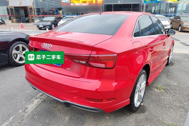Used Audi A3 2020 Limousine 35 TFSI Fashion Edition China VI Emission Standard Rear Right 45 Deg