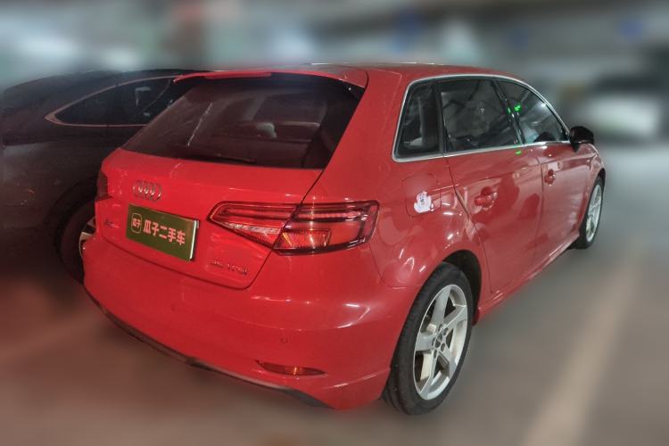 Used Audi A3 2020 Sportback 35 TFSI Fashion Edition China VI Emission Standard Rear Right 45 Deg