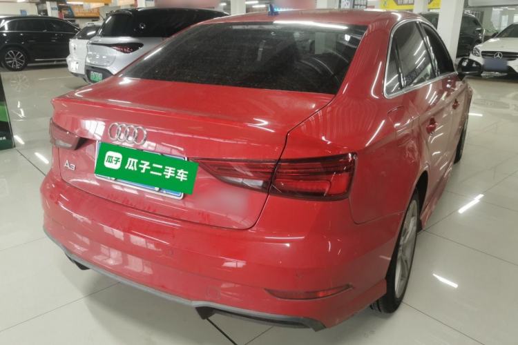 Used Audi A3 2020 Limousine 35 TFSI Fashion Edition China VI Emission Standard Rear Right 45 Deg