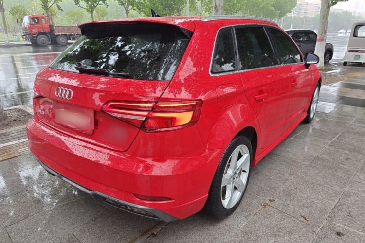 Used Audi A3 2020 Sportback 35 TFSI Fashion Edition China VI Emission Standard Rear Right 45 Deg