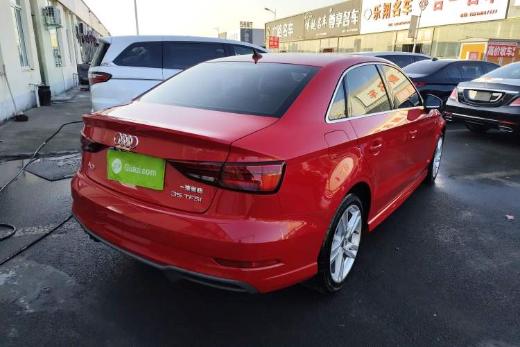 Used Audi A3 2020 Limousine 35 TFSI Fashion Edition China VI Emission Standard Rear Right 45 Deg