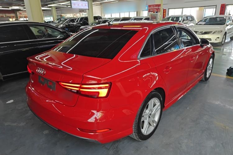 Used Audi A3 2020 Limousine 35 TFSI Fashion Edition China VI Emission Standard Rear Right 45 Deg