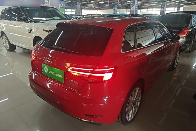 Used Audi A3 2020 Restyled Sportback 35 TFSI Entry-Level China VI Emission Standard Rear Right 45 Deg