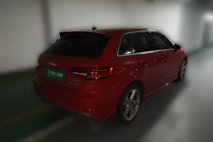 Used Audi A3 2020 Sportback 35 TFSI Fashion Edition China VI Emission Standard Rear Right 45 Deg