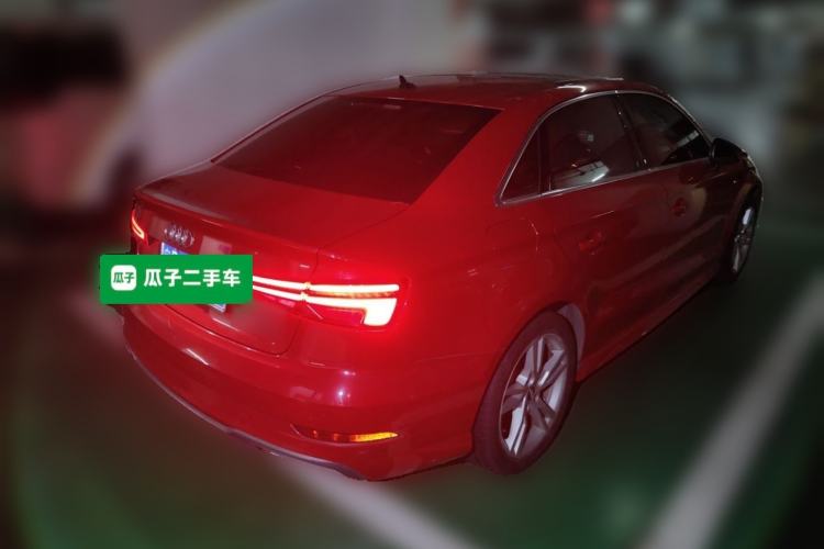 Used Audi A3 2020 Limousine 35 TFSI Fashion Edition China VI Emission Standard Rear Right 45 Deg