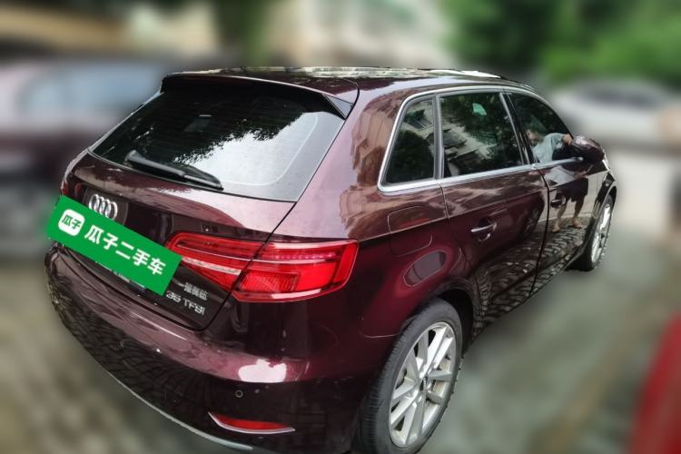 Used Audi A3 2020 Sportback 35 TFSI Ambition China VI Rear Right 45 Deg