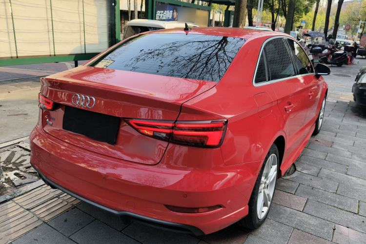 Used Audi A3 2020 Limousine 35 TFSI Fashion Edition China VI Emission Standard Rear Right 45 Deg
