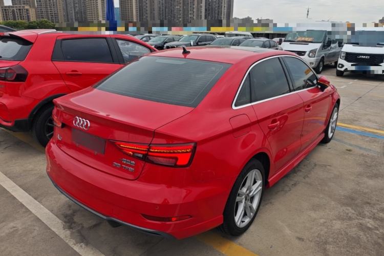 Used Audi A3 2020 Limousine 35 TFSI Fashion Edition China VI Emission Standard Rear Right 45 Deg