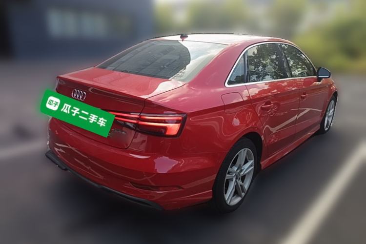 Used Audi A3 2020 Limousine 35 TFSI Fashion Edition China VI Emission Standard Rear Right 45 Deg