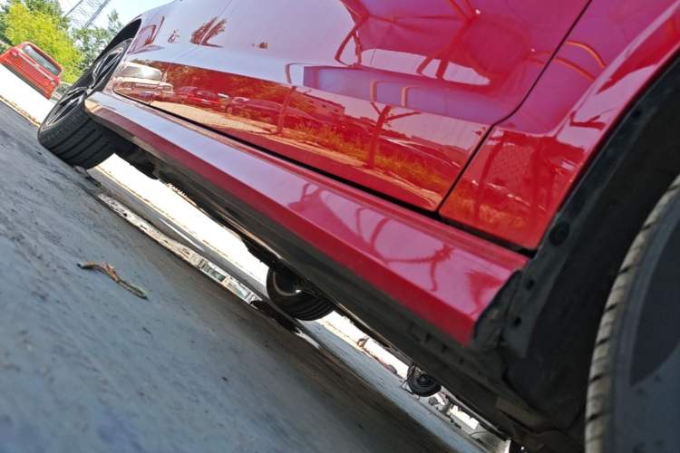 Used Audi A3 2020 Limousine 35 TFSI Fashion Edition China VI Emission Standard Right Side Sill