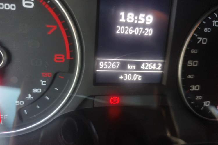 Used Audi A3 2020 Restyled Limousine 35 TFSI Ambition Version China VI Odometer Close Up