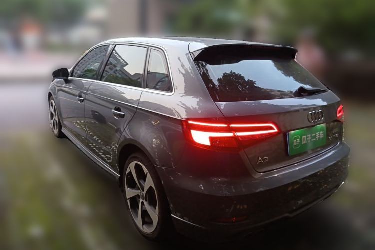 Used Audi A3 2020 Sportback 35 TFSI Fashion Edition China VI Emission Standard Rear Left 45 Deg
