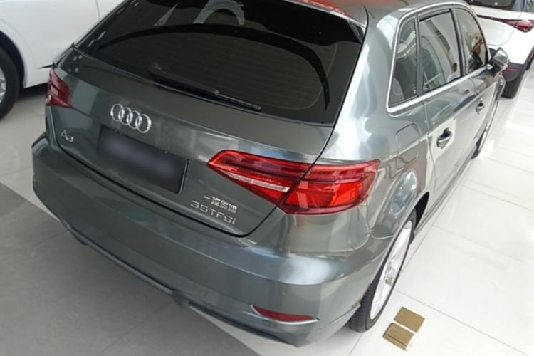 Used Audi A3 2020 Sportback 35 TFSI Fashion Edition China VI Emission Standard Rear Right 45 Deg