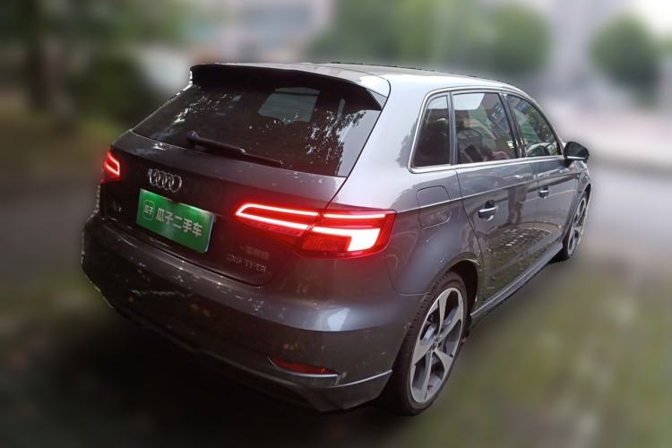 Used Audi A3 2020 Sportback 35 TFSI Fashion Edition China VI Emission Standard Rear Right 45 Deg