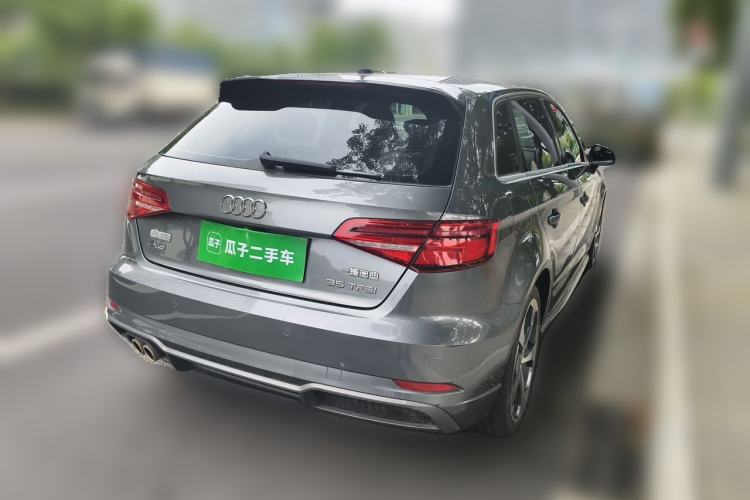 Used Audi A3 2020 Sportback 35 TFSI Sporty Model China VI Rear Right 45 Deg