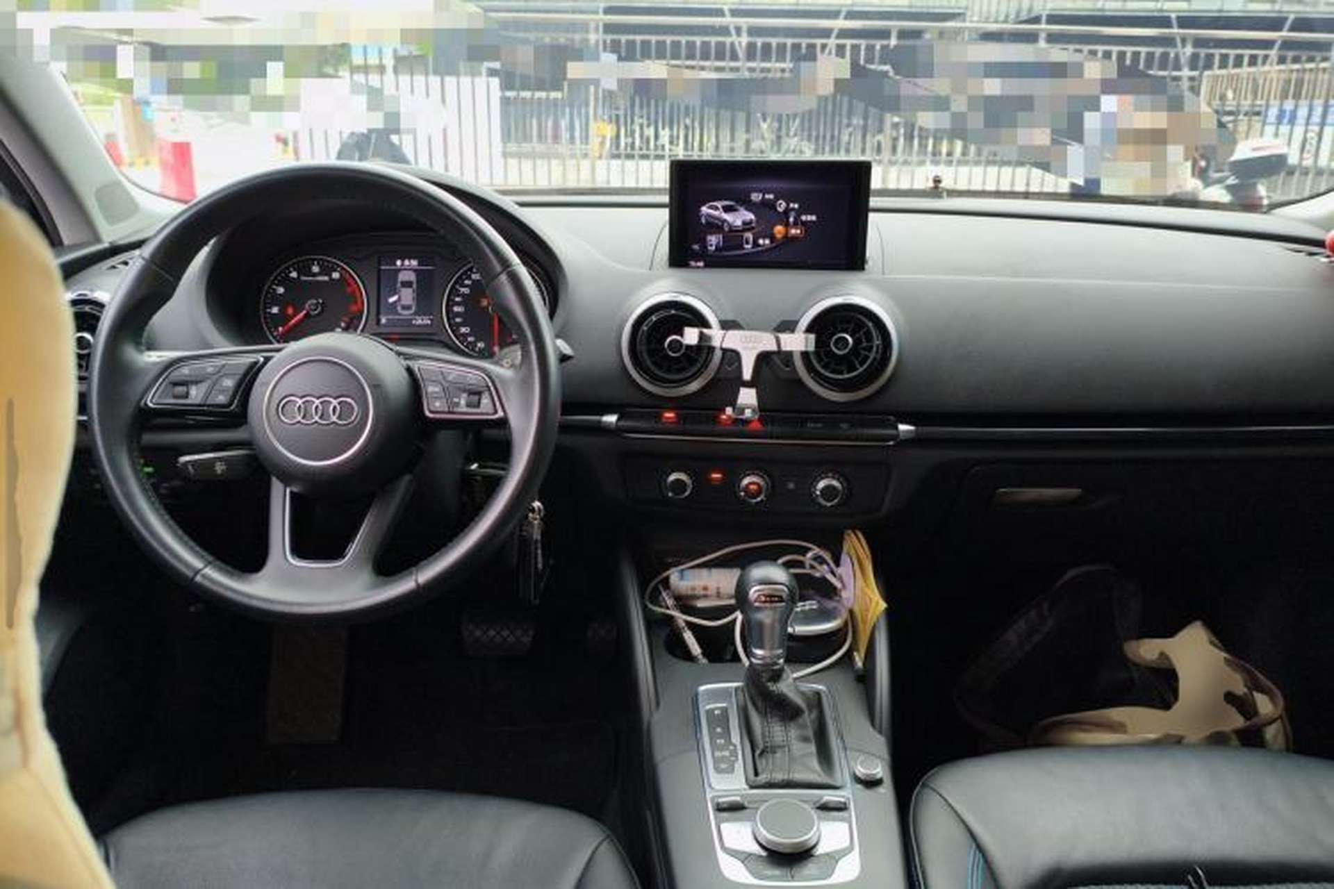 Used Audi A3 2020 Limousine 35 TFSI Fashion Edition China VI Emission Standard Center Console