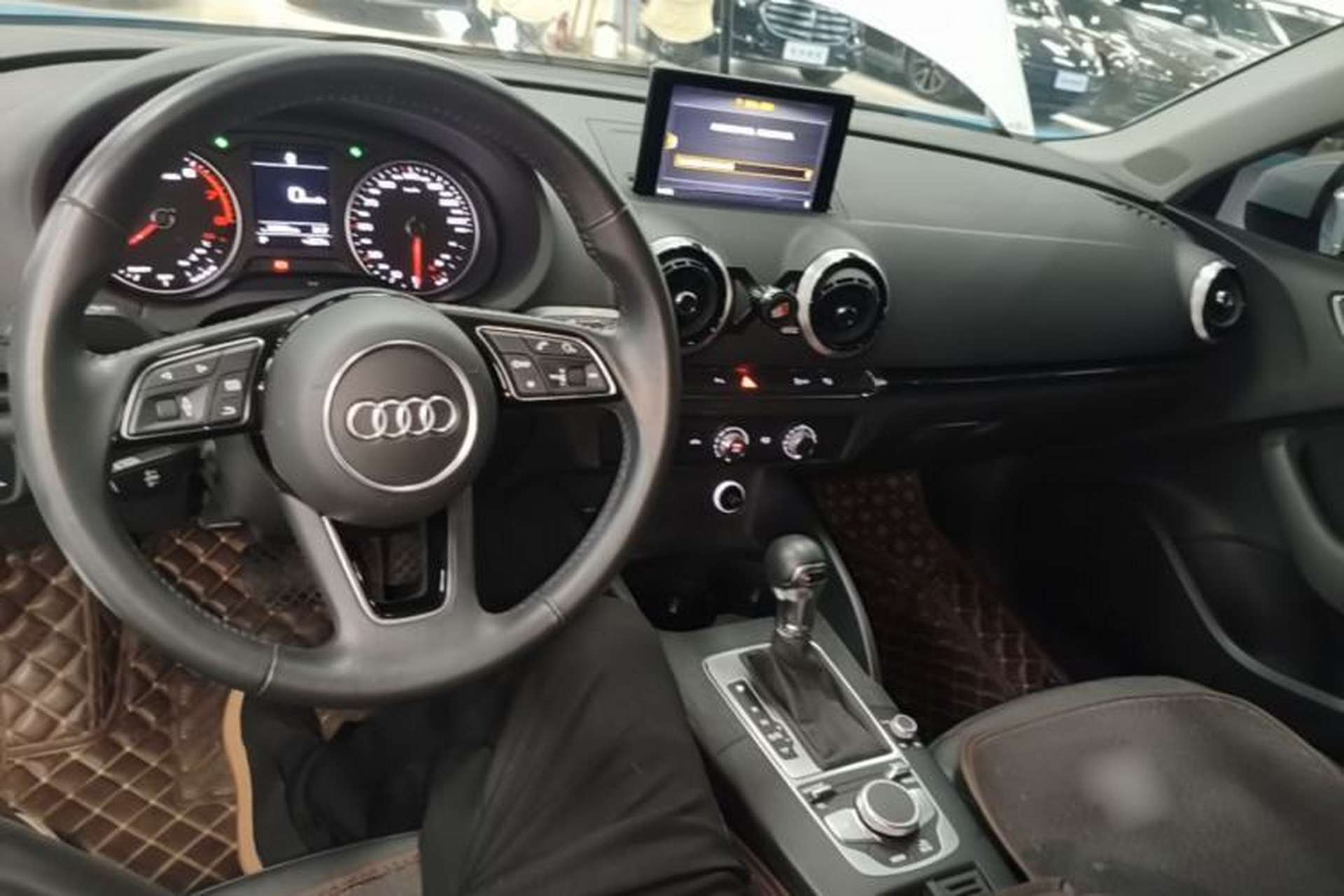 Used Audi A3 2020 Limousine 35 TFSI Fashion Edition China VI Emission Standard Center Console