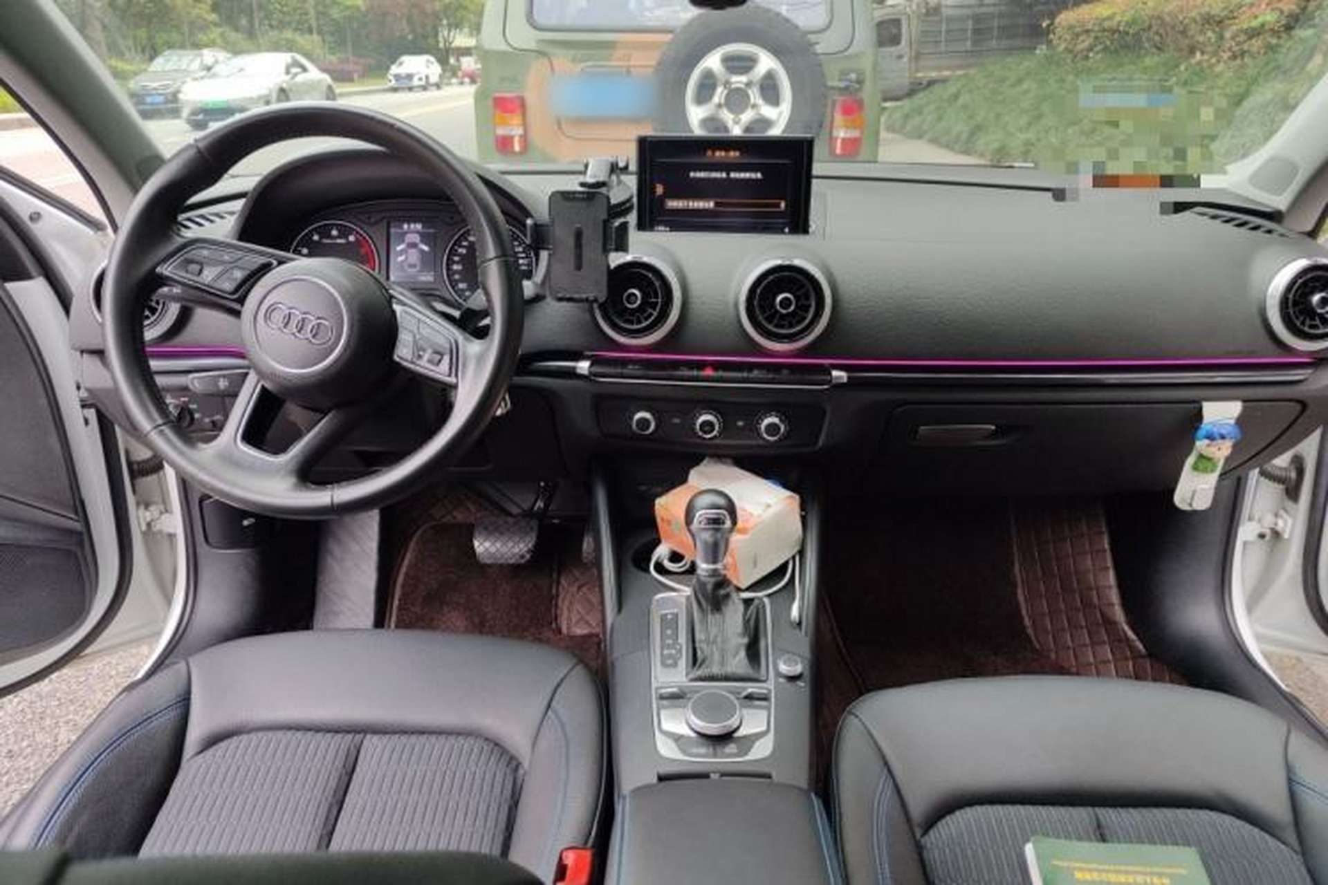 Used Audi A3 2020 Limousine 35 TFSI Fashion Edition China VI Emission Standard Center Console