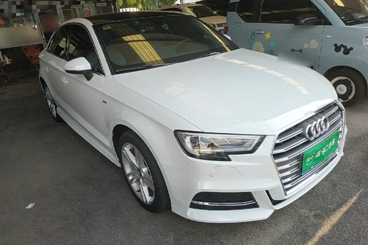 Used Audi A3 2020 Limousine 35 TFSI Fashion Edition China VI Emission Standard Front Right 45 Deg