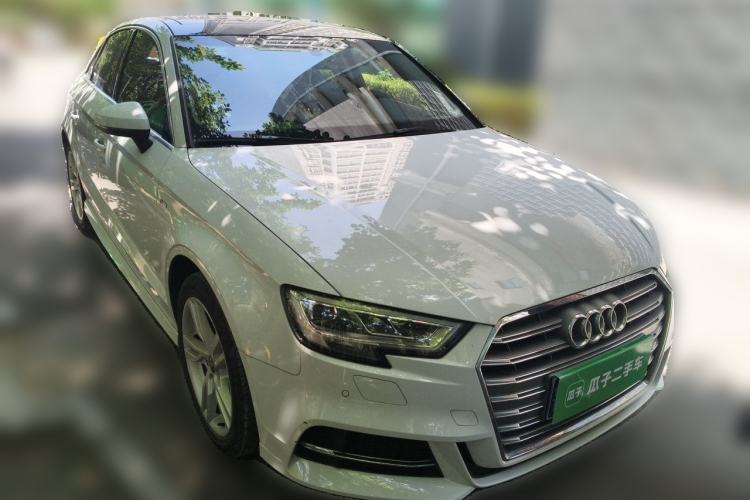 Used Audi A3 2020 Limousine 35 TFSI Fashion Edition China VI Emission Standard Front Right 45 Deg