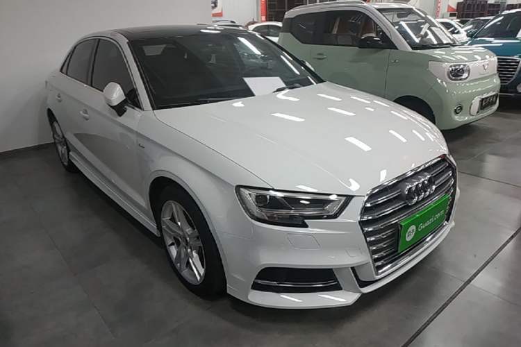 Used Audi A3 2020 Limousine 35 TFSI Fashion Edition China VI Emission Standard Front Right 45 Deg