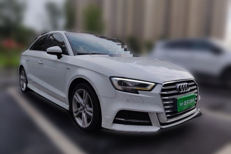 Used Audi A3 2020 Limousine 35 TFSI Fashion Edition China VI Emission Standard Front Right 45 Deg