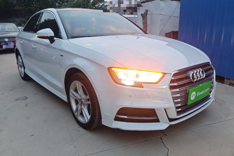 Used Audi A3 2020 Limousine 35 TFSI Fashion Edition China VI Emission Standard Front Right 45 Deg