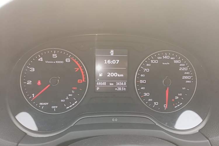 Used Audi A3 2020 Limousine 35 TFSI Fashion Edition China VI Emission Standard Instrument Cluster