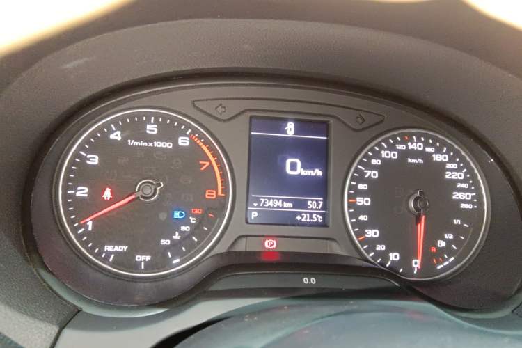 Used Audi A3 2020 Limousine 35 TFSI Fashion Edition China VI Emission Standard Instrument Cluster