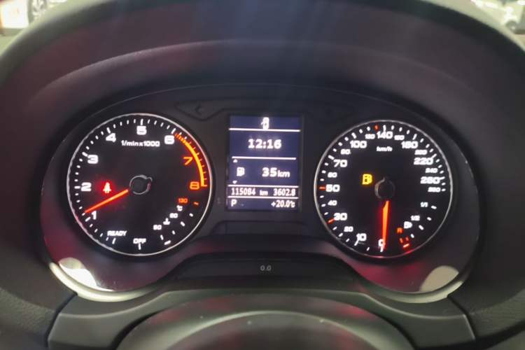 Used Audi A3 2020 Limousine 35 TFSI Fashion Edition China VI Emission Standard Instrument Cluster