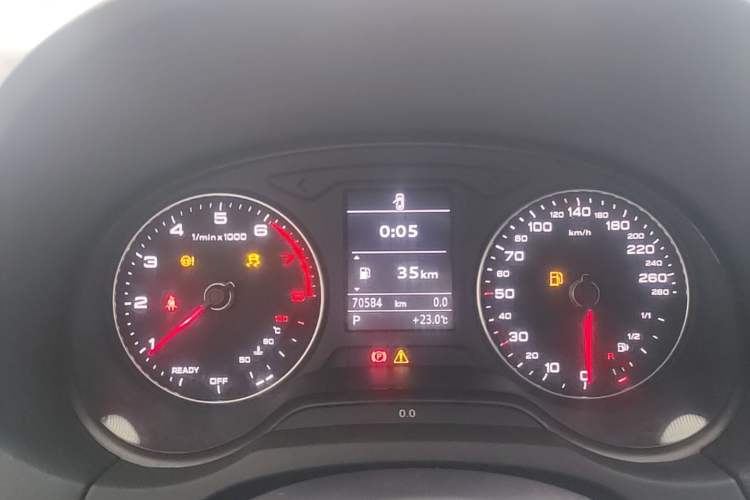 Used Audi A3 2020 Limousine 35 TFSI Fashion Edition China VI Emission Standard Instrument Cluster