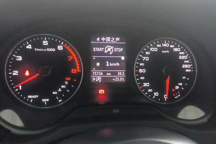Used Audi A3 2020 Limousine 35 TFSI Fashion Edition China VI Emission Standard Instrument Cluster