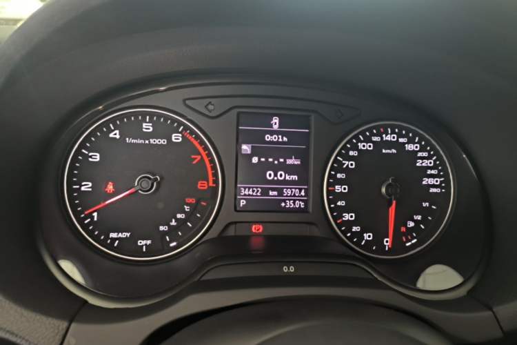 Used Audi A3 2020 Limousine 35 TFSI Fashion Edition China VI Emission Standard Instrument Cluster