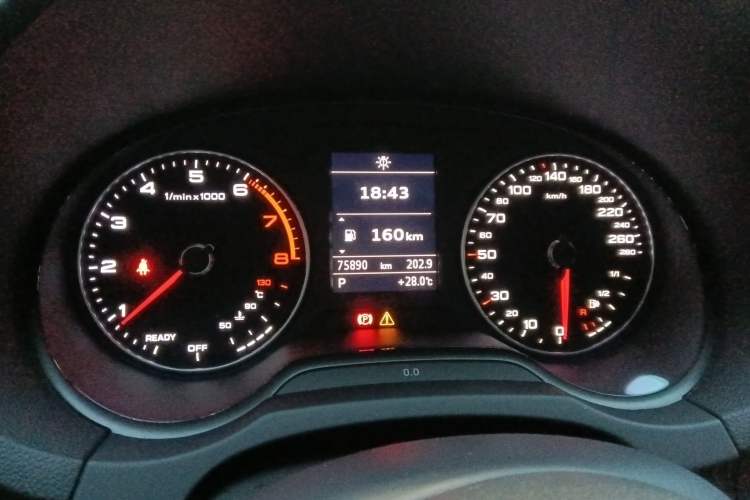 Used Audi A3 2020 Sportback 35 TFSI Fashion Edition China VI Emission Standard Instrument Cluster