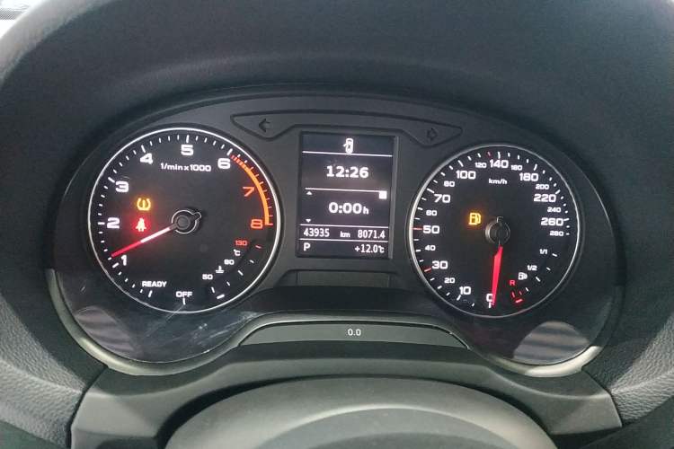 Used Audi A3 2020 Limousine 35 TFSI Fashion Edition China VI Emission Standard Instrument Cluster