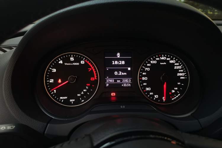 Used Audi A3 2020 Limousine 35 TFSI Fashion Edition China VI Emission Standard Instrument Cluster