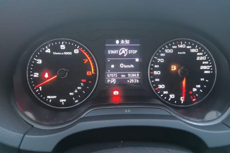 Used Audi A3 2020 Limousine 35 TFSI Fashion Edition China VI Emission Standard Instrument Cluster