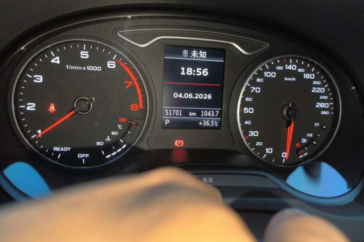 Used Audi A3 2020 Limousine 35 TFSI Ambition China VI Odometer Close Up