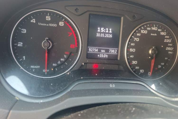 Used Audi A3 2020 Restyled Limousine 35 TFSI Ambition Version China VI Odometer Close Up