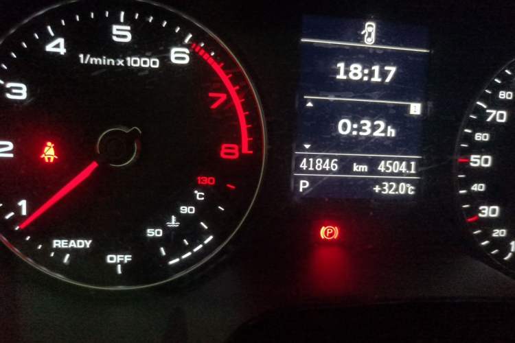 Used Audi A3 2020 Sportback 35 TFSI Ambition China VI Odometer Close Up