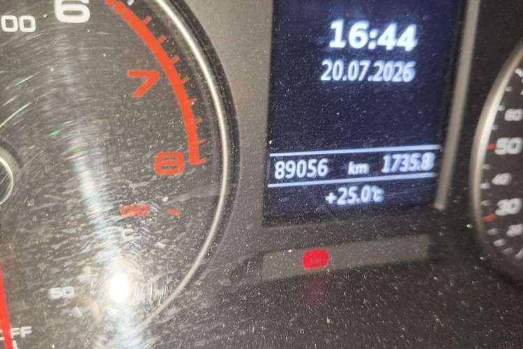 Used Audi A3 2020 Limousine 35 TFSI Ambition China VI Odometer Close Up