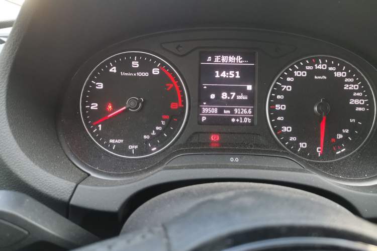 Used Audi A3 2020 Restyled Limousine 35 TFSI Ambition Version China VI Odometer Close Up