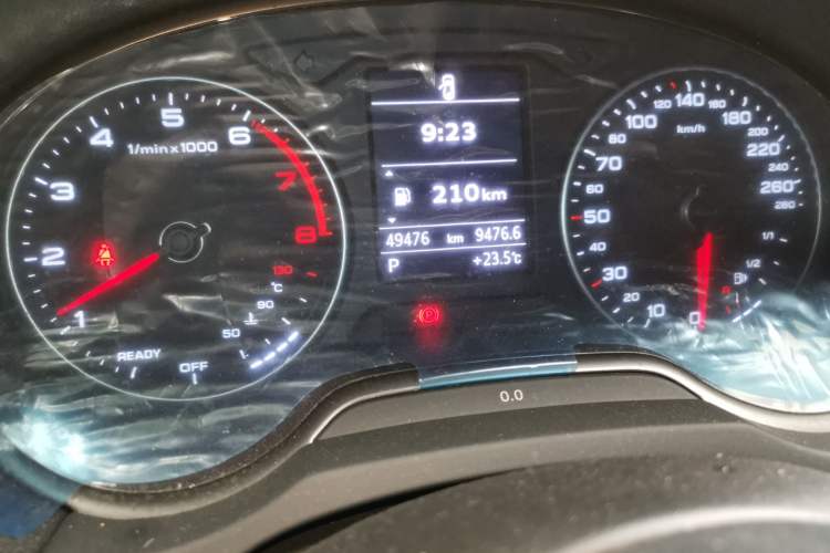Used Audi A3 2020 Limousine 35 TFSI Ambition China VI Odometer Close Up